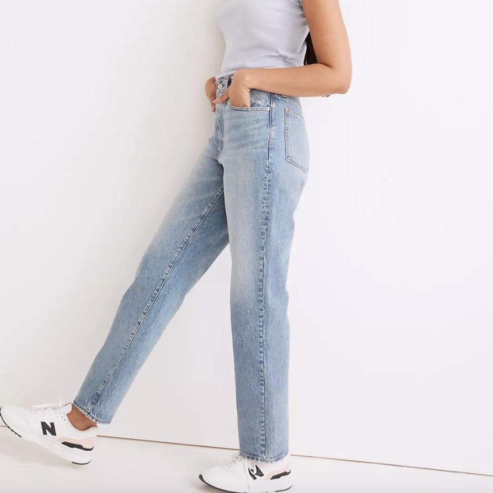 The Tall Perfect Vintage Straight Jean in Seyland Wash
